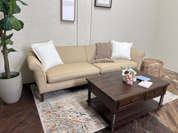 FREE DELIVERY! 🚚 - Mustard Mid Century Couch