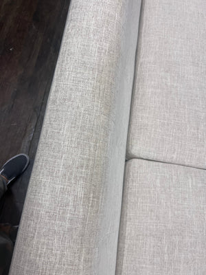 FREE DELIVERY! 🚚 - Oatmeal Mid Century Couch