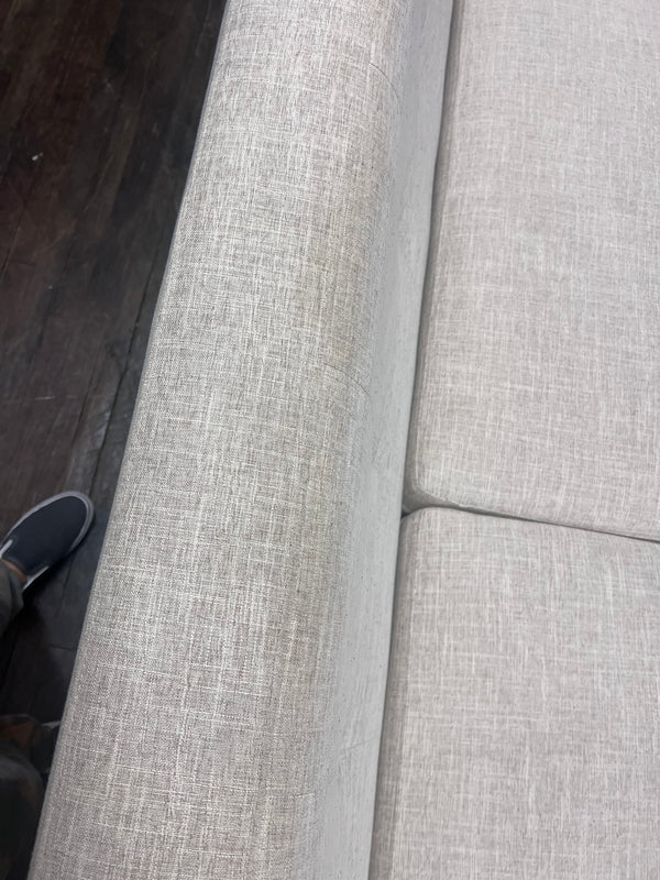 FREE DELIVERY! 🚚 - Oatmeal Mid Century Couch