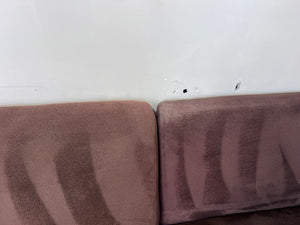FREE DELIVERY! 🚚 - Brown Modular Suede Modern Sectional Couch Cozy Couple
