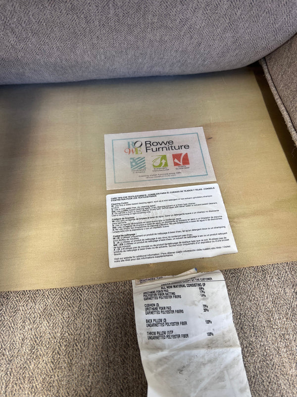 FREE DELIVERY! 🚚 - Rowe Furniture Light Gray Sectional Couch