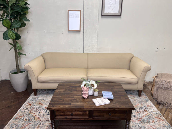 FREE DELIVERY! 🚚 - Mustard Mid Century Couch