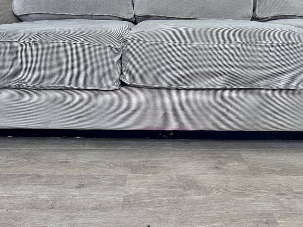 FREE DELIVERY! 🚚 - Jordan’s Furniture Greenish Gray Sectional Couch with Chaise