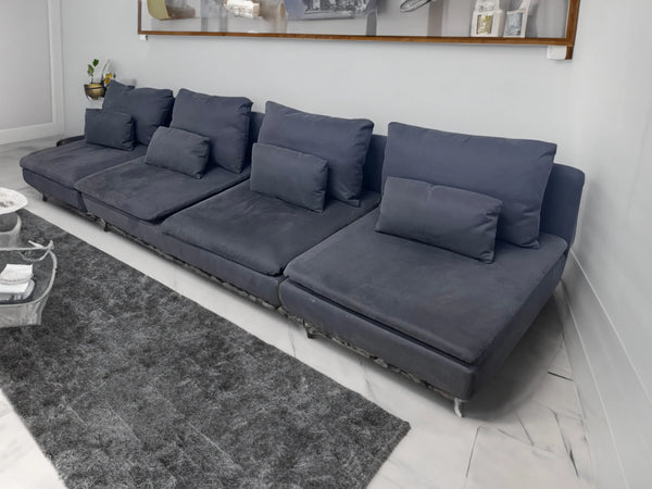 FREE DELIVERY! - IKEA Blue Soderhamn Rearrangeable Sectional Cozy Couple