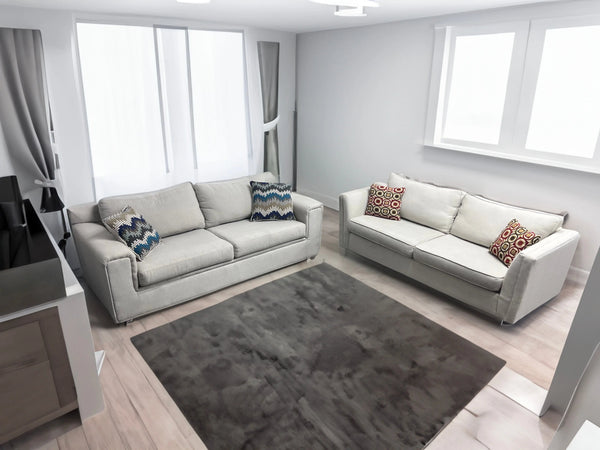 FREE DELIVER! - Beautiful Couch Set Cozy Couple