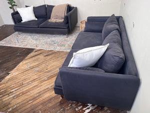 FREE DELIVERY! 🚚 - IKEA Soderhamn Modern Navy Blue Couch Set Cozy Couple