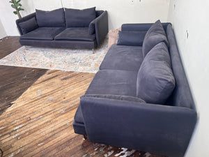 FREE DELIVERY! 🚚 - IKEA Soderhamn Modern Navy Blue Couch Set Cozy Couple