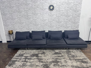 FREE DELIVERY! - IKEA Blue Soderhamn Rearrangeable Sectional Cozy Couple