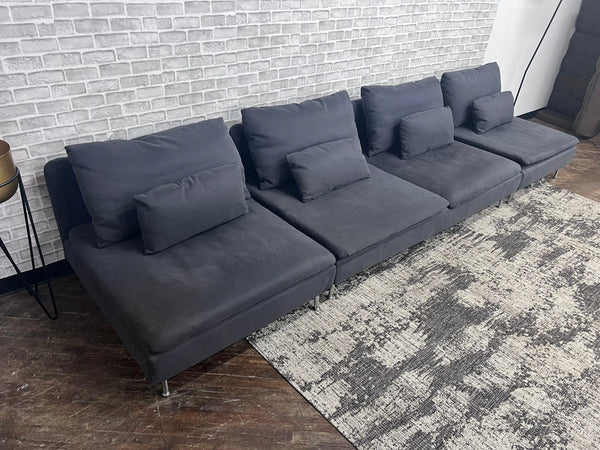 FREE DELIVERY! - IKEA Blue Soderhamn Rearrangeable Sectional Cozy Couple