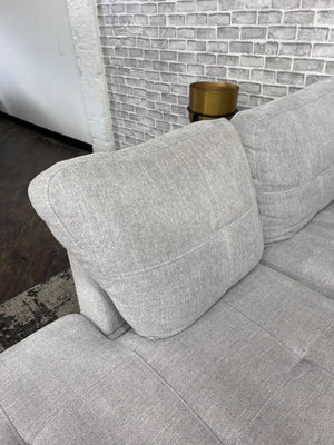 FREE DELIVERY - Light Gray Modern Sectional Couch