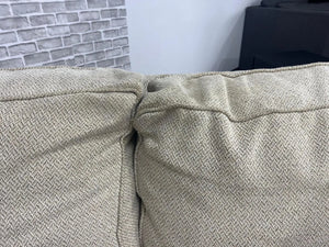 FREE DELIVERY! 🚚 - Jordan’s Furniture Cream Theatre Sectional Couch Cozy Couple