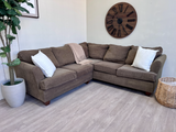 FREE DELIVERY! 🚚 - Brown Modern Sectional Couch