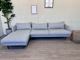 FREE DELIVERY! 🚚 - Article “Burrard” Seasalt Gray MCM Sectional Couch with Chaise