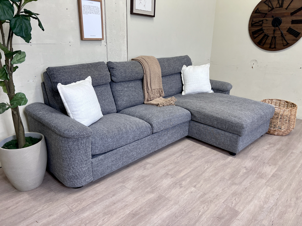 FREE DELIVERY! 🚚 - IKEA “Lidhult” Gray Modern Tufted Sectional Couch with Storage Chaise The Cozy Collection