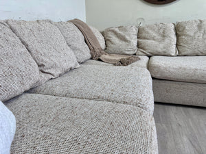 WE DELIVER! 🚚 - Bahaus Cream Modular Deep-Seated L Sectional Couch