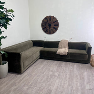 Joss & Main "Fitch" 119" 2 - Piece Upholstered Corner Sectional