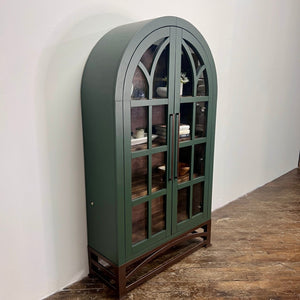 "Baskerville" 2 Glass Door Cabinet
