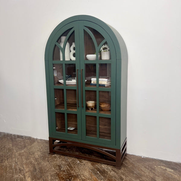 "Baskerville" 2 Glass Door Cabinet