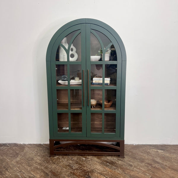 "Baskerville" 2 Glass Door Cabinet