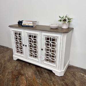 "Colchester" 3 Door Hall Console w/ Adjustable Shelves
