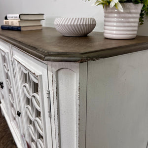 "Colchester" 3 Door Hall Console w/ Adjustable Shelves