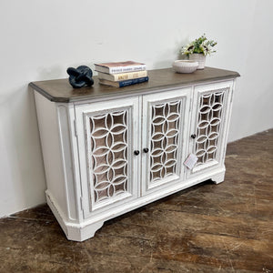 "Colchester" 3 Door Hall Console w/ Adjustable Shelves
