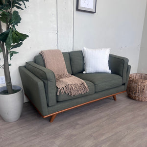 66.5" Loveseat - Olio Green