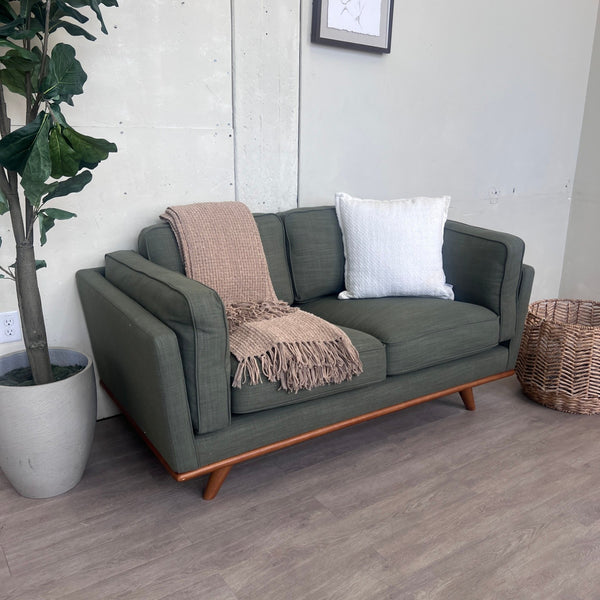 66.5" Loveseat - Olio Green