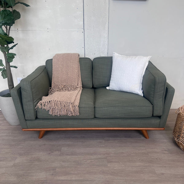 66.5" Loveseat - Olio Green