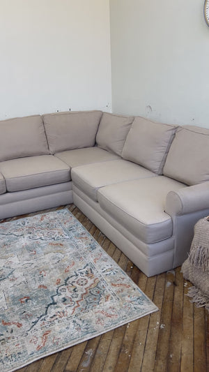 FREE DELIVERY! 🚚 - Beige Modern Sectional Couch