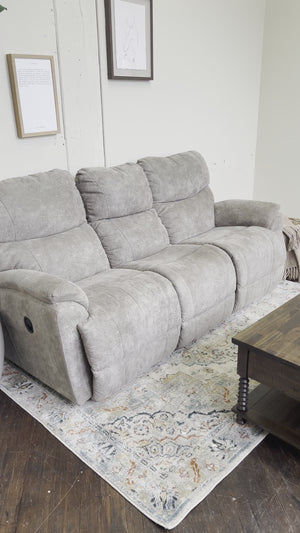 FREE DELIVERY! 🚚 - La-Z-Boy Grayish Green 3 Seater Reclining Couch